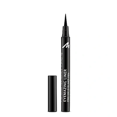 Afbeelding van Manhattan Eyemazing Liner zwarte eyeliner voor perfect gebruik kleur Black Lacque 1010N 1 x 1,2 ml