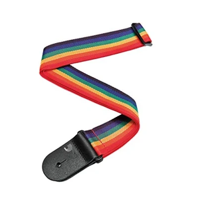 Image de Planet Waves PWS111 Sangle de guitare en polypropylène Arc ciel