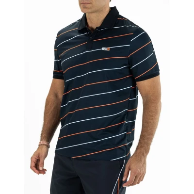 Afbeelding van SJENG SPORTS connor polo Tennis korte mouw heren Blauw