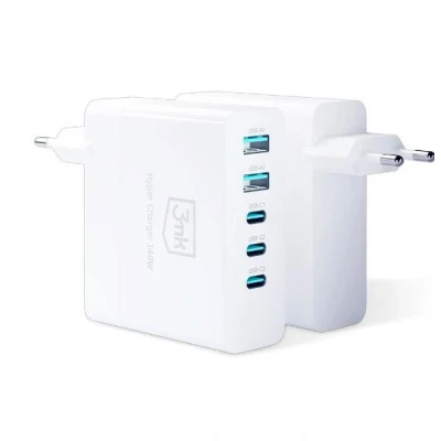 Afbeelding van 3MK 5903108492379 Mobiele telefoon oplader auto 220 Wit