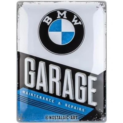 Image de Nostalgic Art 23211 Plaque en Métal avec Inscription BMW Garage 30 x 40 cm