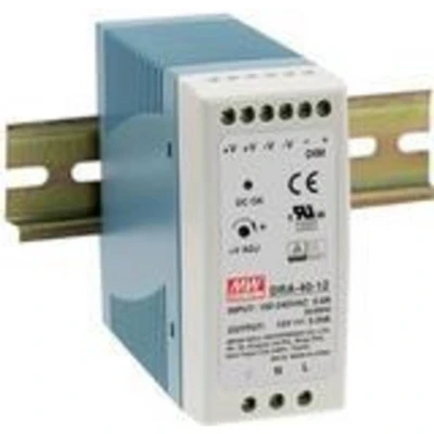 Afbeelding van Mean Well DRA 40 24 DIN rail netvoeding V/DC 1.7 A 40.8 W Aantal uitgangen: 1 x Inhoud: stuk(s)