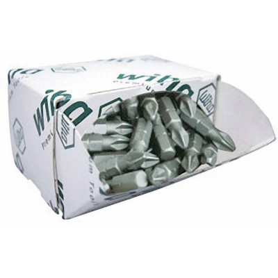 Afbeelding van Wiha 08049 Kruis bit PH 3 Chroom vanadium staal Gehard C 6.3 50 stuk(s)