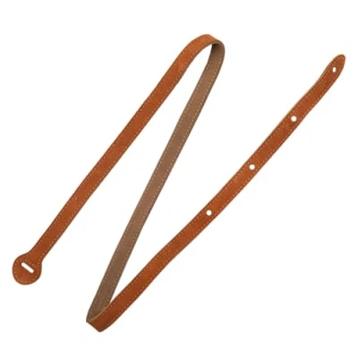 Afbeelding van Levy&#039;s Leathers MS19 Mandoline riem van suède, Bruin