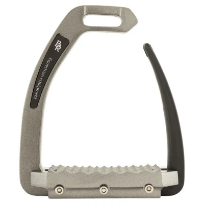 Afbeelding van BR Stijgbeugels Lavello Charcoal/Zwart