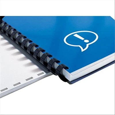 Afbeelding van GBC 4028622 CombBind boekbinder, 22 mm, blauw, 100 stuks