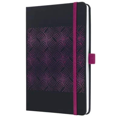 Afbeelding van Weekagenda Impress A5 2025 (NL/FR/EN/DU) sparkling zwart Hardcover