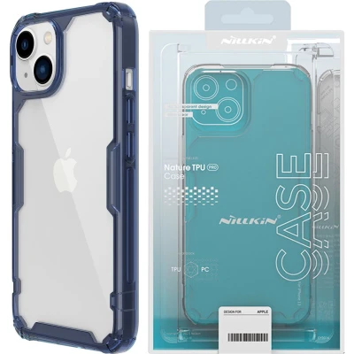 Afbeelding van Telefoonhoesje geschikt voor Apple iPhone 14 Nillkin Nature TPU Case Back Cover Blauw