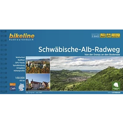 Afbeelding van Radtourenbücher Schwäbische Alb Radwege Radtourenbuch