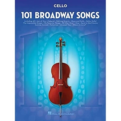 Afbeelding van 101 Broadway Songs for Cello