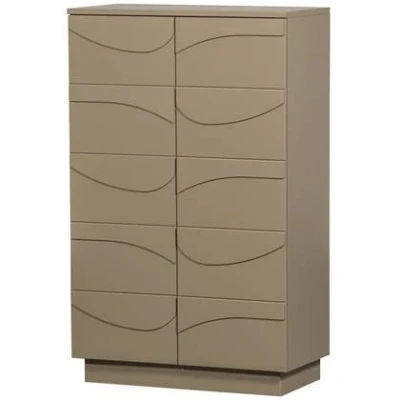 Afbeelding van WOOOD Teo Kast Grenenhout Mud 116x72x35