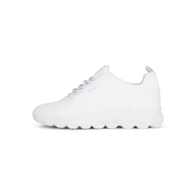 Afbeelding van Geox Spherica A Sneakers laag, Dames, Maat: 38, Weiß Textiel