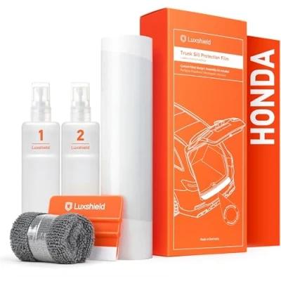 Afbeelding van Luxshield Beschermfolie voor de kofferbak Honda Civic 5 deuren 11 (XI) 2021 2023 achterbumper transparant