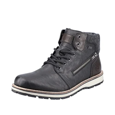 Afbeelding van Rieker Veterboots, Heren, Maat: 41, Chestnut Hoogwaardig imitatieleer