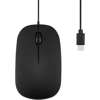 Afbeelding van Perixx PERIMICE 201 C B Muis Optisch Zwart 3 Toetsen 1000 dpi