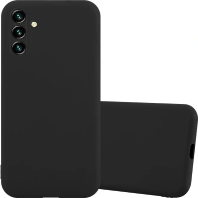 Afbeelding van Cadorabo Hoesje geschikt voor Samsung Galaxy A13 5G in CANDY ZWART Beschermhoes gemaakt van flexibel TPU silicone Case Cover