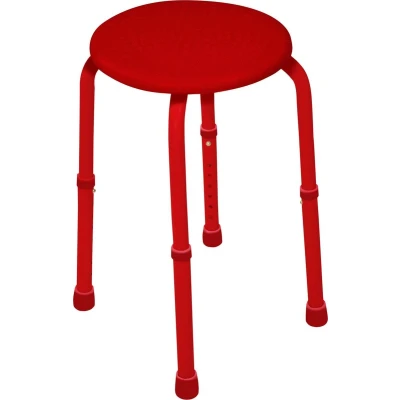 Afbeelding van Aidapt douchekruk max 100 kg rood