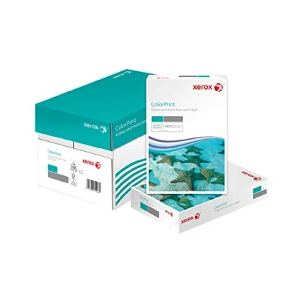Afbeelding van Xerox ColorPrint 003R95254 Premium kleurenlaserdrukpapier DIN A4 FSC Mix Credit, 1 doos met 5 pakketten (2500 vellen) wit