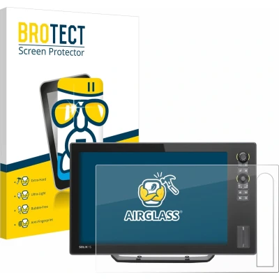 Afbeelding van BROTECT Screenprotector voor Humminbird Solix 12 Folie Beschermfolie Beschermglas transparant