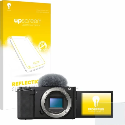 Afbeelding van upscreen Screenprotector voor Sony Alpha ZV E10 Folie Beschermfolie anti glare matte