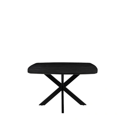 Afbeelding van LABEL51 Eettafel Blake Zwart 130x130cm