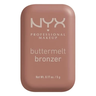 Image de NYX Professional Makeup Buttermelt Bronze Bronzant pour le visage et corps, avec beurre de karité, d&#039;amande mangue, un bronzage ensoleillé, en poudre bronzante,