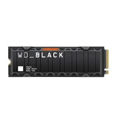 Afbeelding van WD Zwarte SN850 met koellichaam (Retail). (1000 GB, M.2 2280), SSD