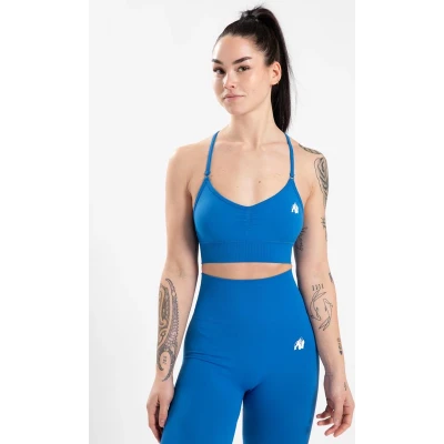 Afbeelding van Gorilla Wear Olivia Sportbh met light support, Dames, Maat: M/L, Blue