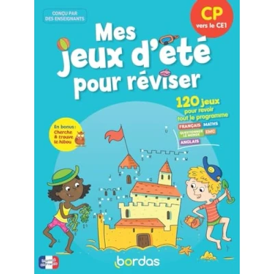 Afbeelding van MES JEUX D&#039;ETE POUR REVISER DU CP VERS LE CE1