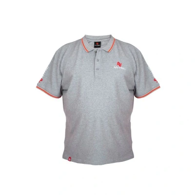 Afbeelding van Nytro Light Marl Grey Polo Shirt Maat : Xlarge