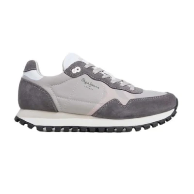Afbeelding van Pepe Jeans Briton Sneakers laag, Dames, Maat: 38, Smoke grey