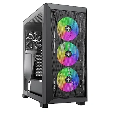 Afbeelding van Xilence X912.ARGB Midi tower PC behuizing Zwart