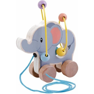 Afbeelding van Studio Circus Houten Trekfiguur Olifant