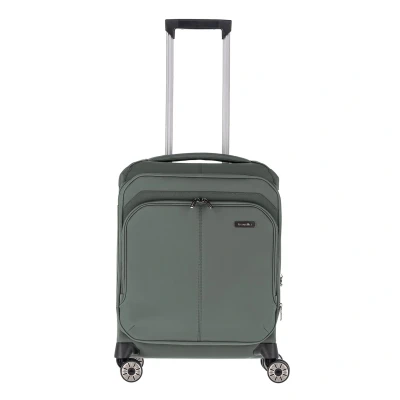 Afbeelding van Travelite Priima 4w Trolley S Exp. olive Zachte koffer