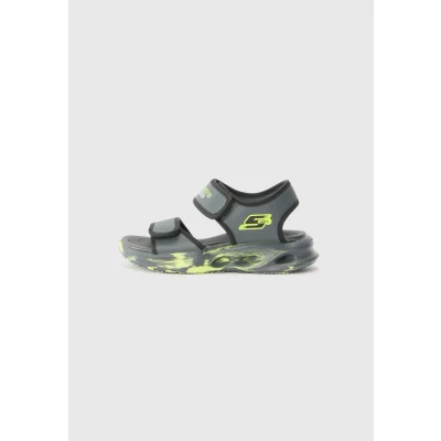 Afbeelding van Skechers S Lights Sola Glow Zandal Fus Jongens Sandalen Grijs