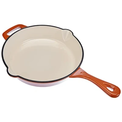 Afbeelding van GSW Stahlwaren GmbH Koekenpan, 26 x 6 cm, smeedijzer, oranje/rood, 2 liter