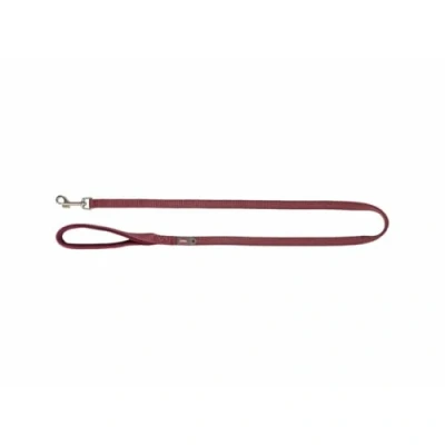 Afbeelding van Trixie Premium Riem, sangria Grootte: M L: 1m/20mm voor honden