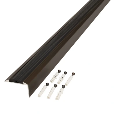 Afbeelding van Trapneusprofiel 1200 x 46 29 mm bronskleurig 14 stuks