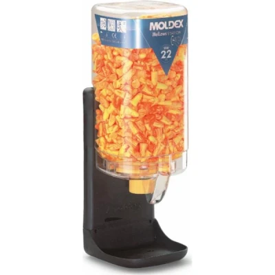 Image de MOLDEX MELLOWS PLUGSTATION 500 765001 bouchons d&#039;oreille jetables en distributeur SNR22 (500 paires)