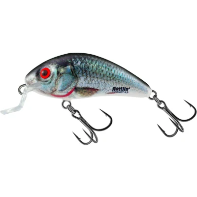 Afbeelding van Salmo Rattlin&#039; Hornet 5,5cm drijvend &#039;Silver Holographic Shad&#039; Plug