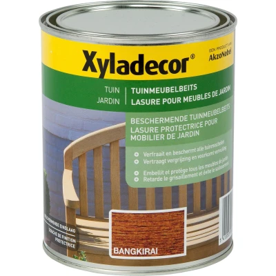Afbeelding van Xyladecor Tuinmeubelbeits Bangkirai 1L