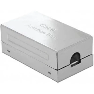 Afbeelding van Premium verbindingsbox voor F/UTP / S/FTP CAT6 netwerkkabel metaal