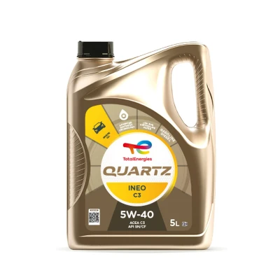 Afbeelding van Total Quartz INEO C3 5W 40 5L Motorolie 2174777 VOLKSWAGEN: Golf Plus / Crossgolf, 7 Variant, Passat CC, OPEL: Meriva B, Astra G Van