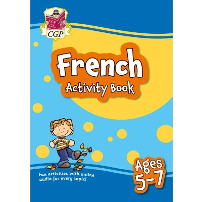 Afbeelding van CGP KS1 Activity Books and Cards French Book for Ages 5 7 (with Online Audio)