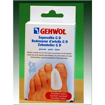 Afbeelding van Gehwol Teenverdeler G D Middel Siliconen Anti druk klein of groot