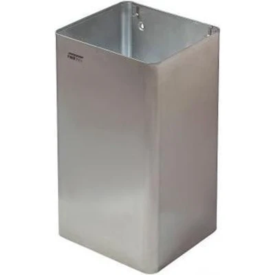 Afbeelding van Mediclinics Afvalbak Open RVS hoogglans Inhoud: 65 liter