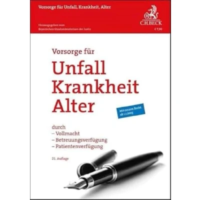 Afbeelding van Vorsorge für Unfall, Krankheit, Alter
