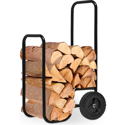 Afbeelding van Houtwagen, houttrolley, houtkar