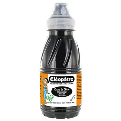 Image de Cléopâtre Encre de Chine NOIR 250ml,