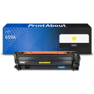 Afbeelding van Huismerk HP 659A (W2012A) Toner Geel